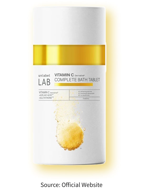 unlabel lab V Complete Bath Tablet