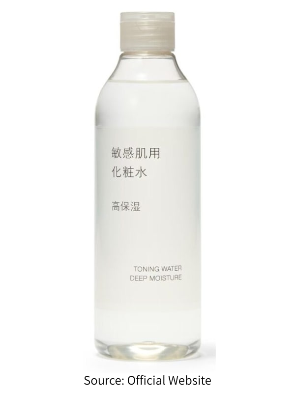 MUJI Sensitive Care Toning Water (High Moisture)