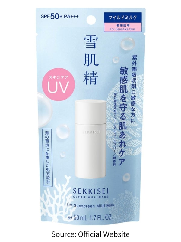SEKKISEI CLEAR WELLNESS UV Mild Milk